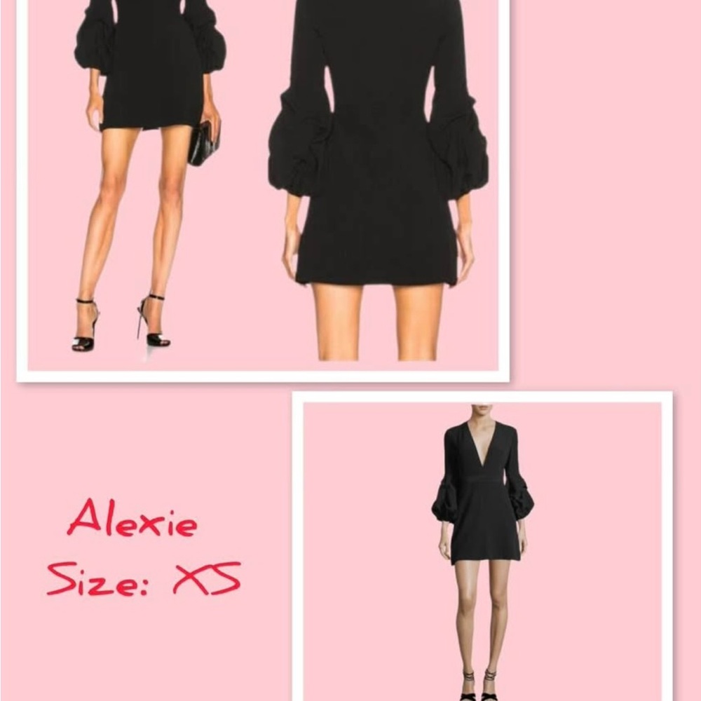 Alexis Black Long Sleeve Dress